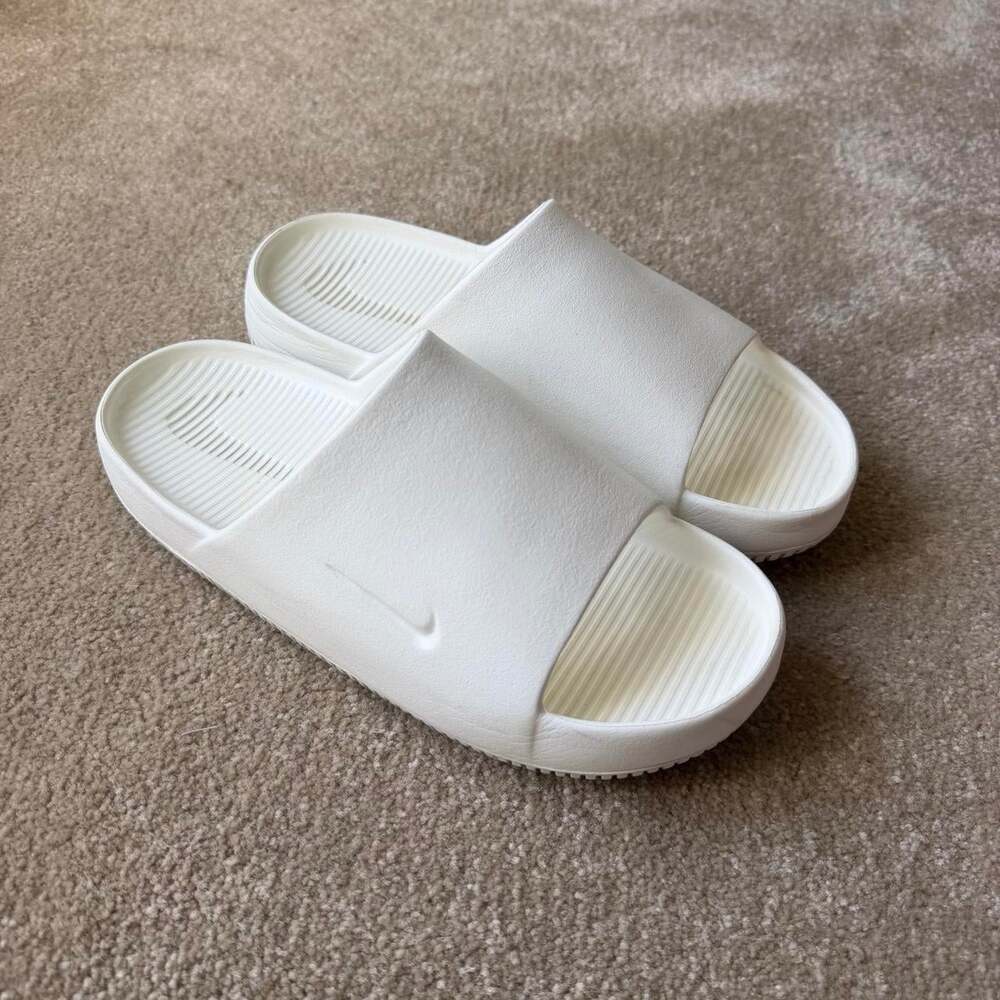 Nike Women's White Slides